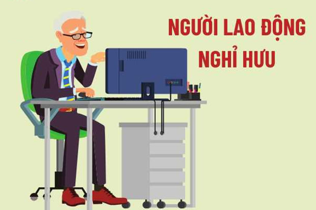 Người lao động đã đến tuổi nghỉ hưu thì có được phép tiếp tục làm việc hay không? Khoản lương hưu được nhận từ bảo hiểm sẽ được tính như thế nào trong trường hợp này?